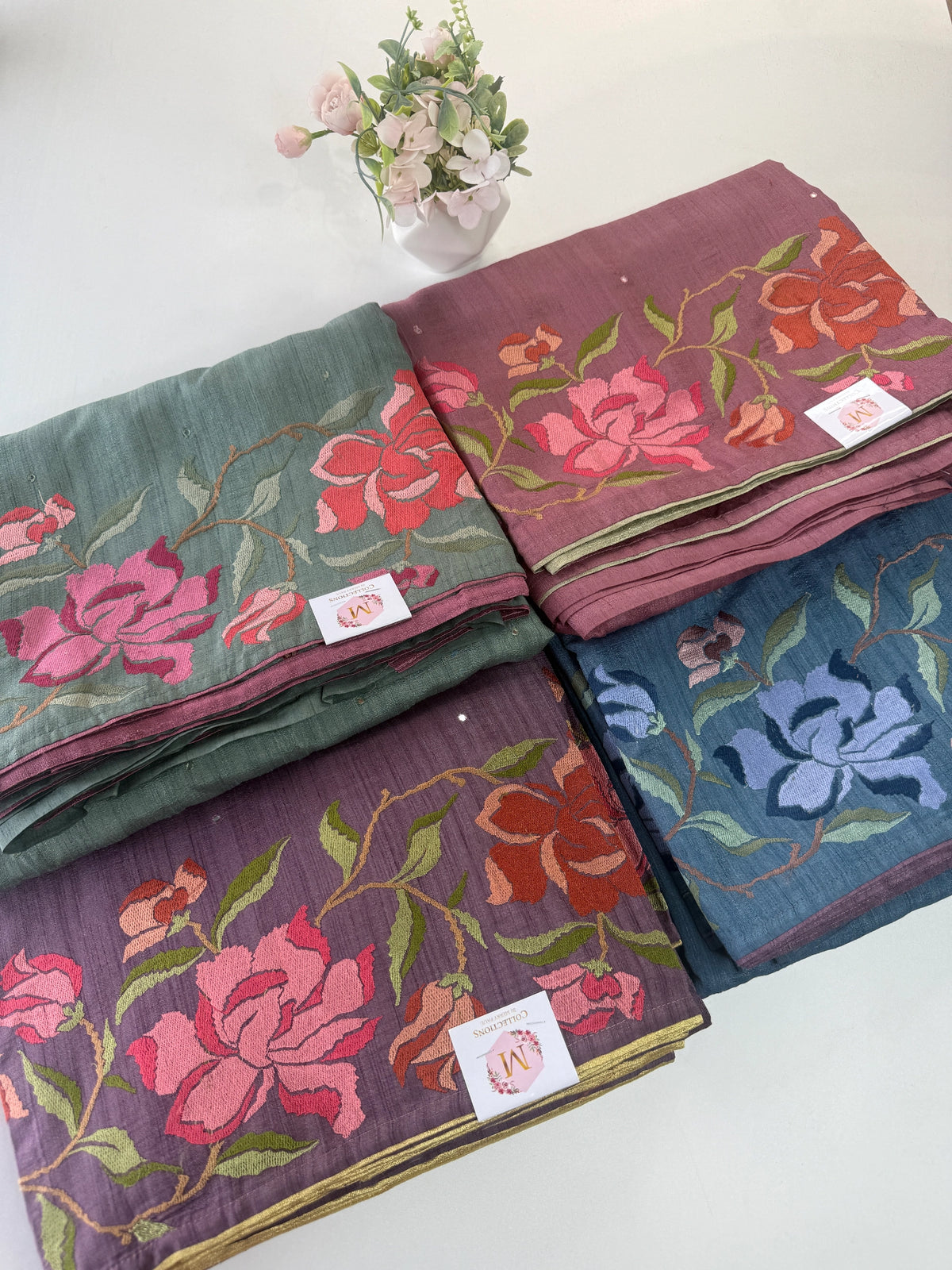 Soft semi TussarSaree/ 1227