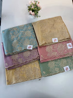 Chanderi Tissue Blend saree design 3/ RF54
