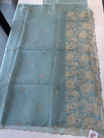 Chanderi Tissue Blend saree design 3/ RF54