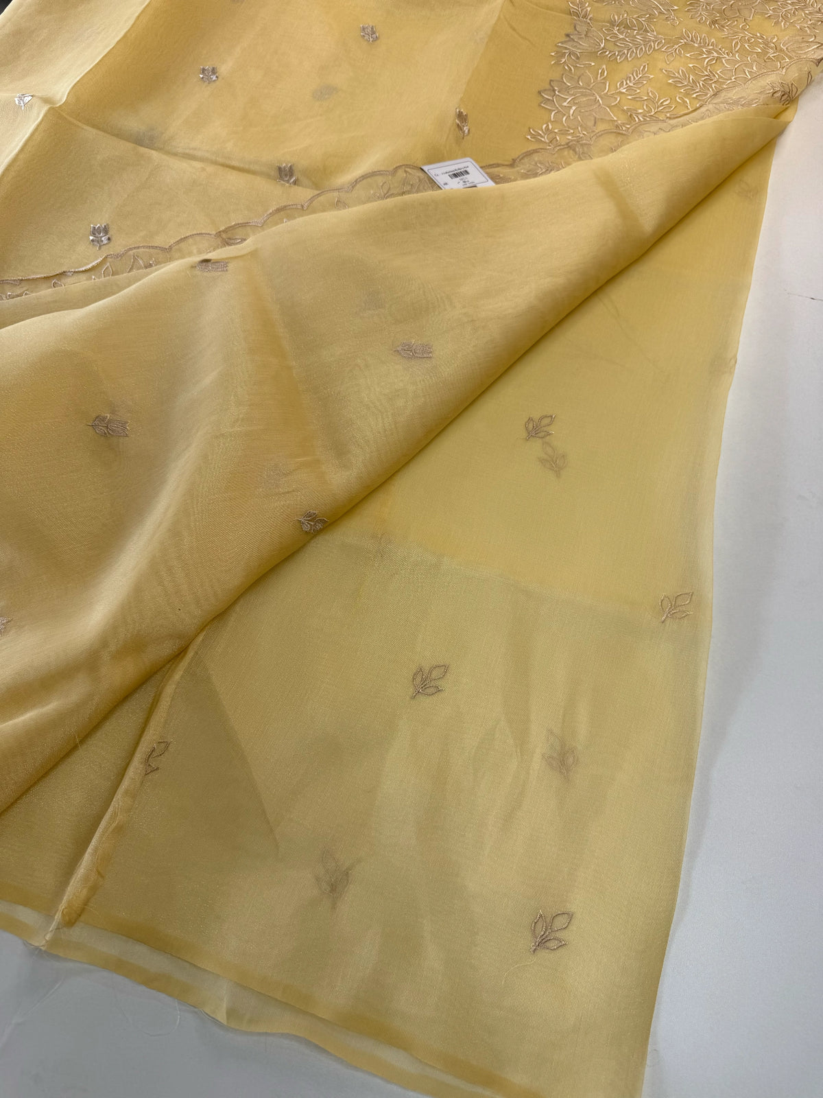 Chanderi Tissue Blend saree design 3/ RF54
