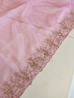 Soft organza party wear Saree/ HW115