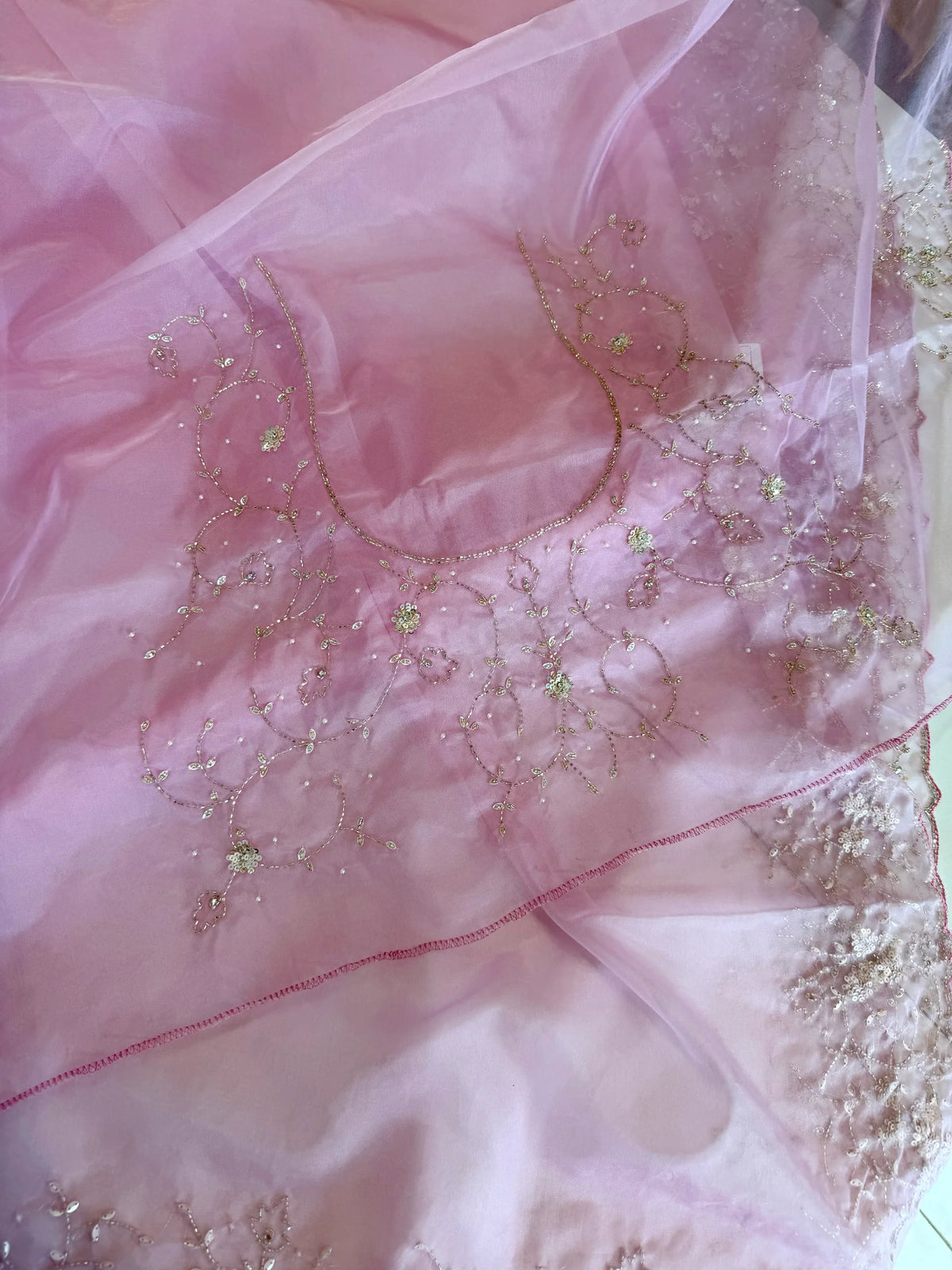 Soft organza party wear Saree/ HW115