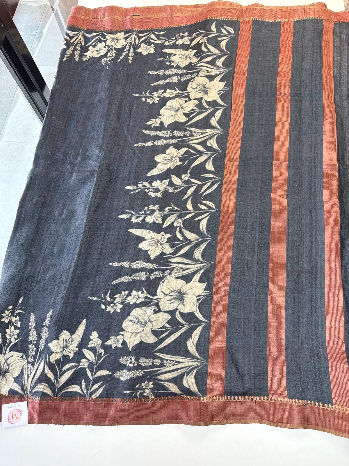 Pure Handloom Tussar silk saree/ HLTU26