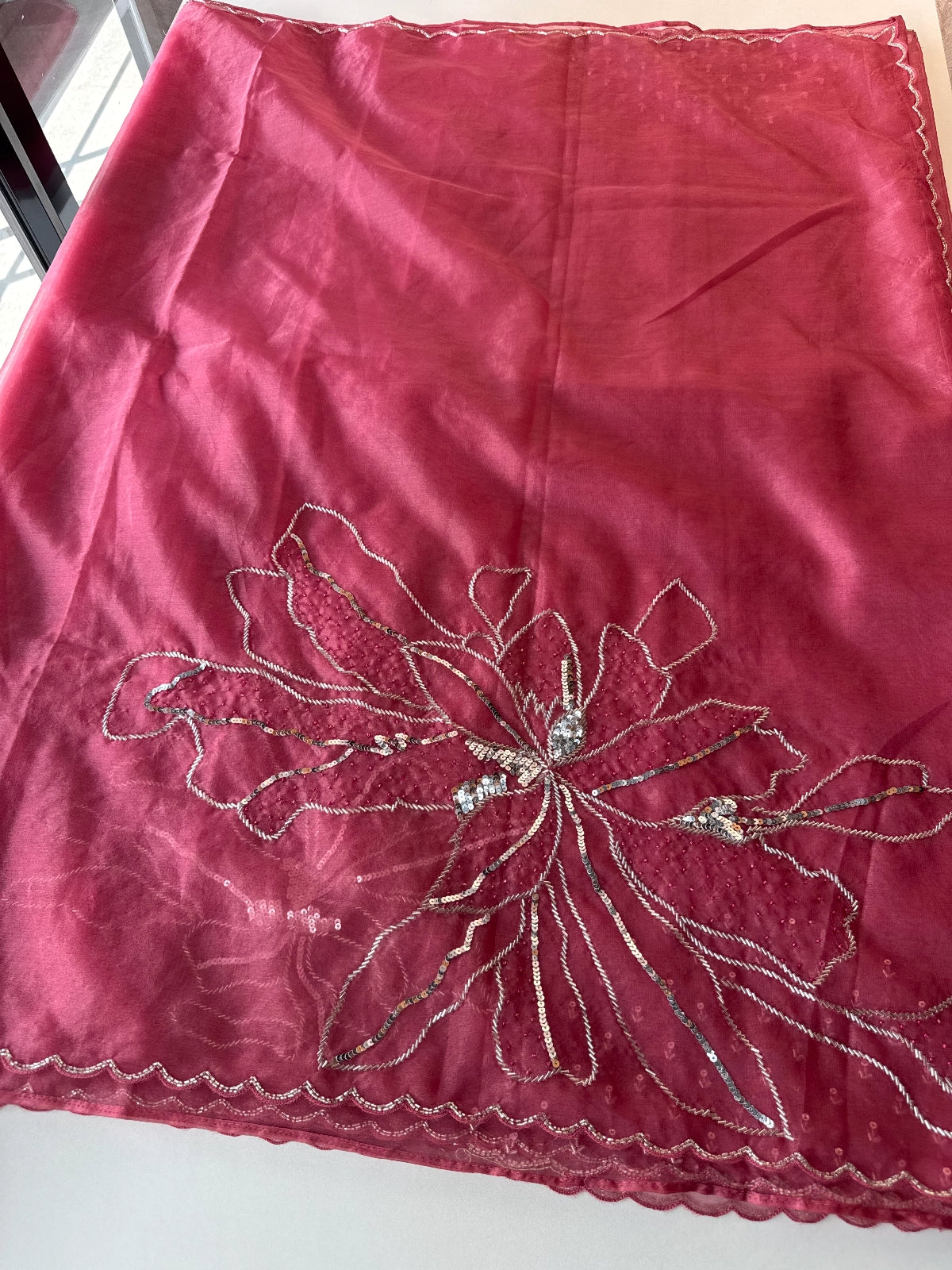 Soft Organza Saree / HW096