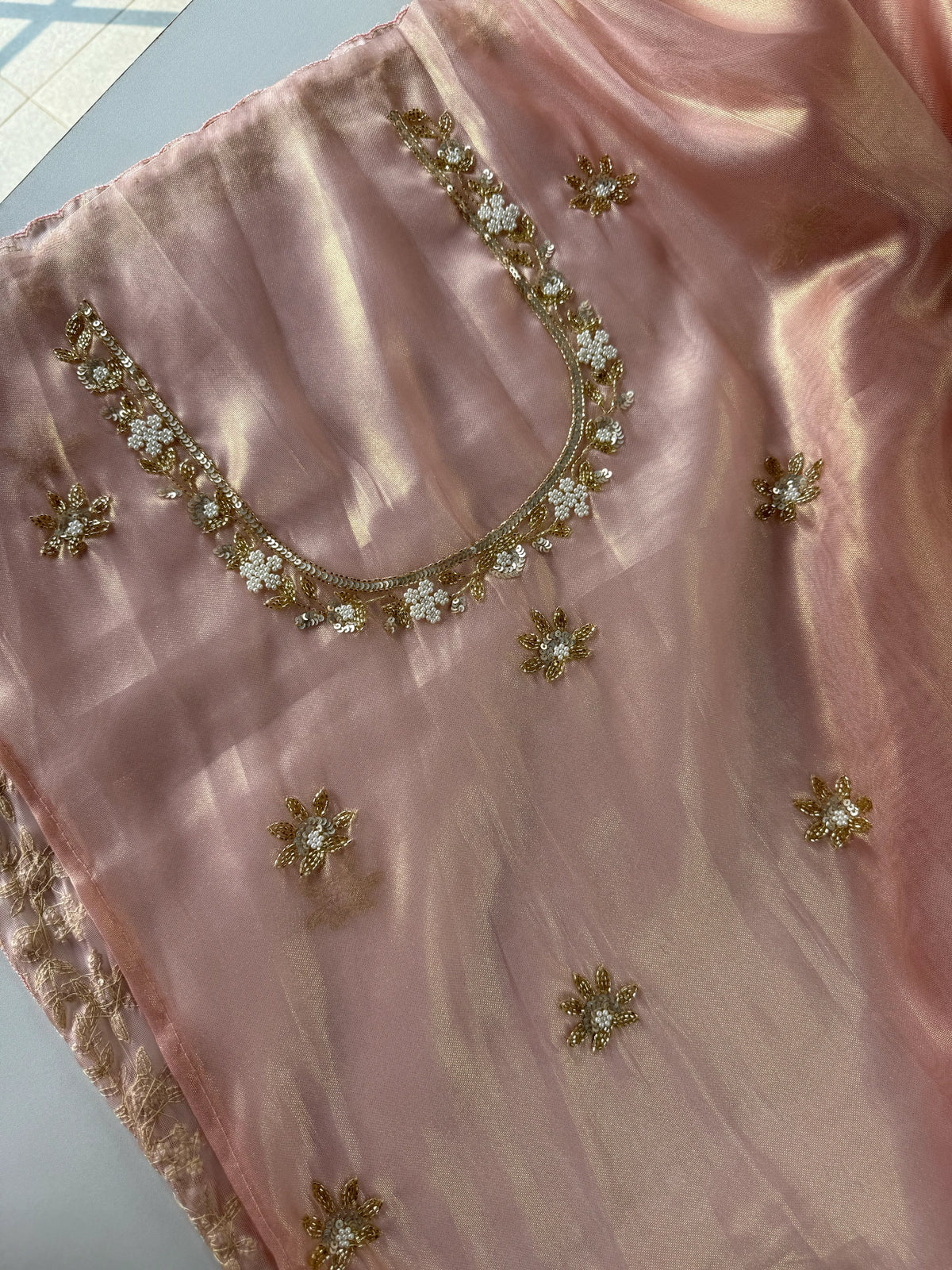 Tissue Organza Saree/ SA966