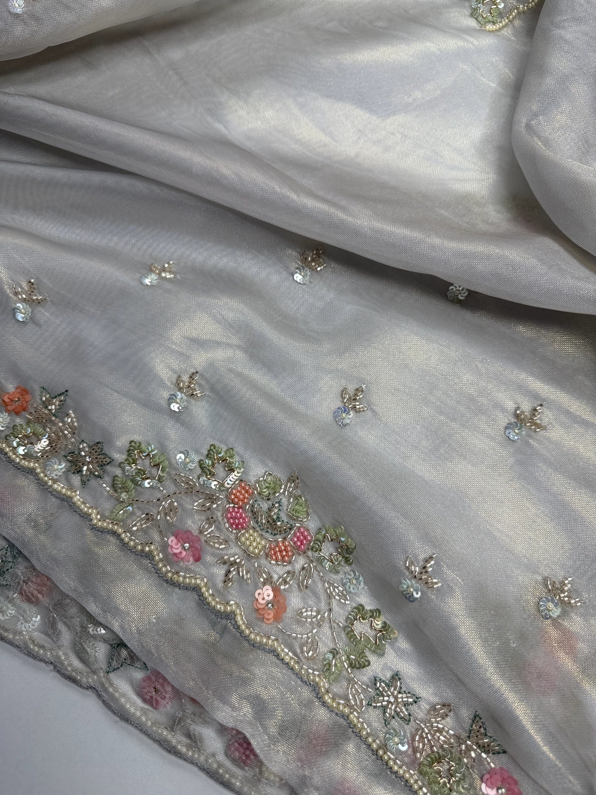Tissue Organza Saree / SA772