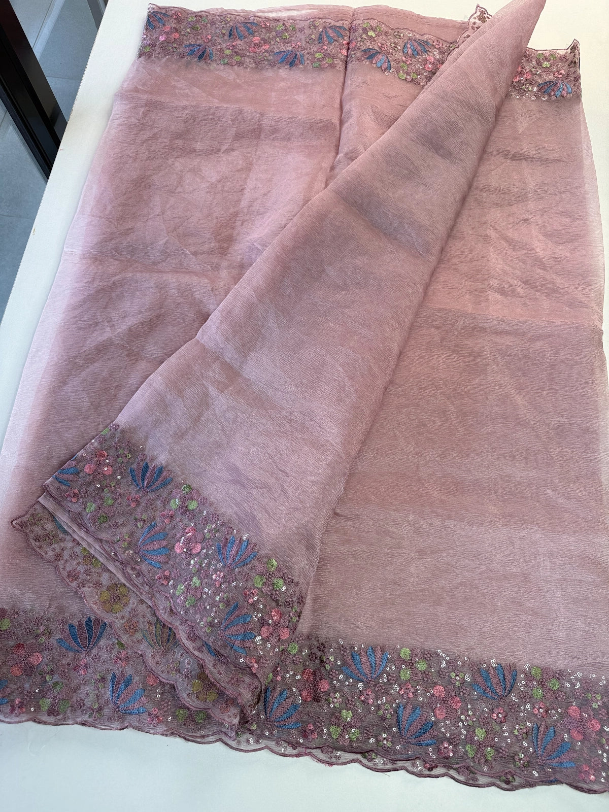 Muwsam Crush Saree/ CW300