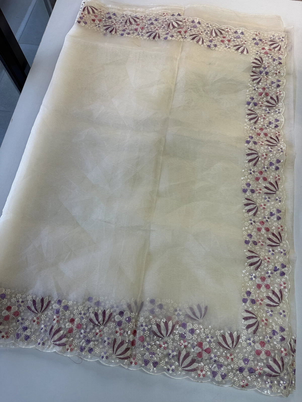 Muwsam Crush Saree/ CW300