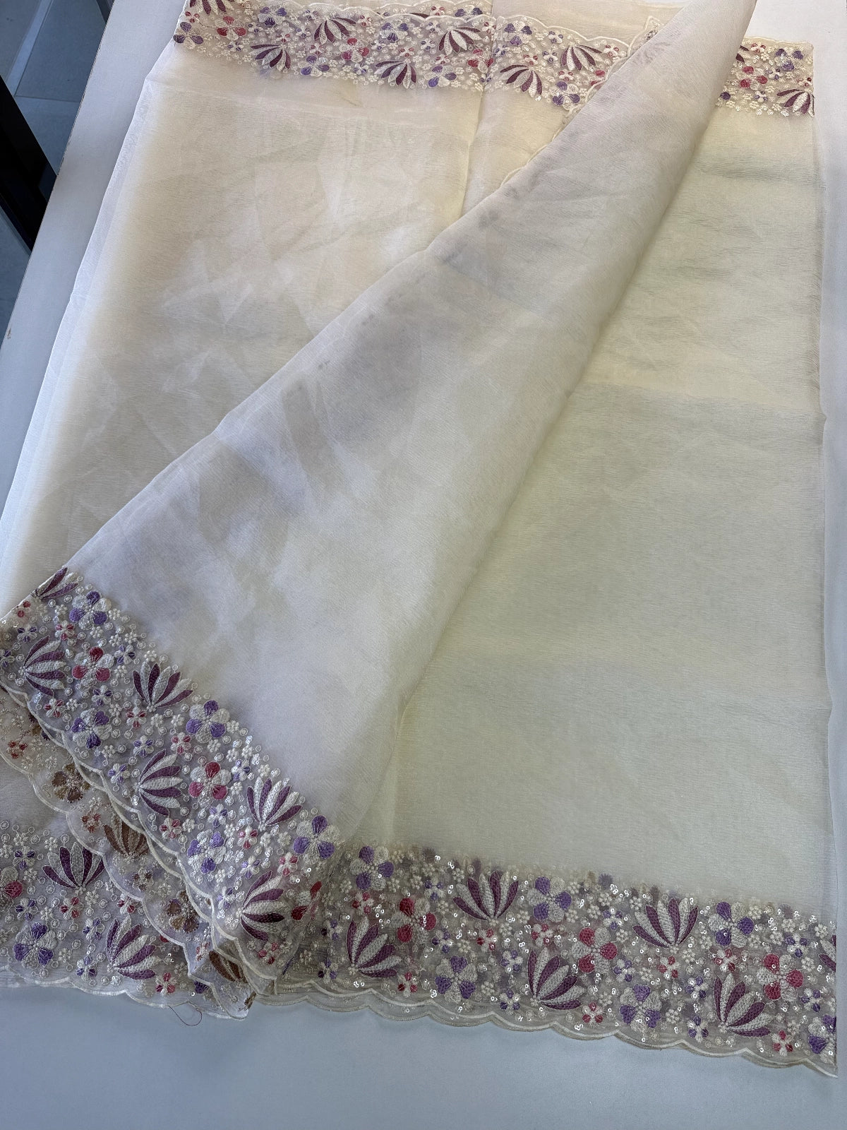 Muwsam Crush Saree/ CW300