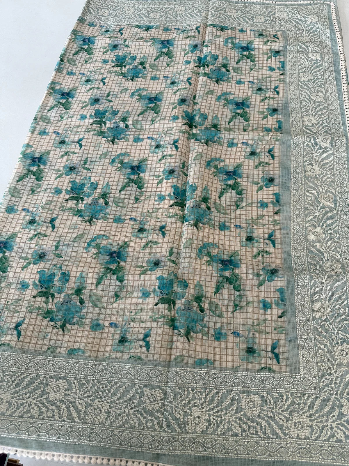 Floral veil