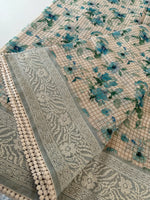Floral veil
