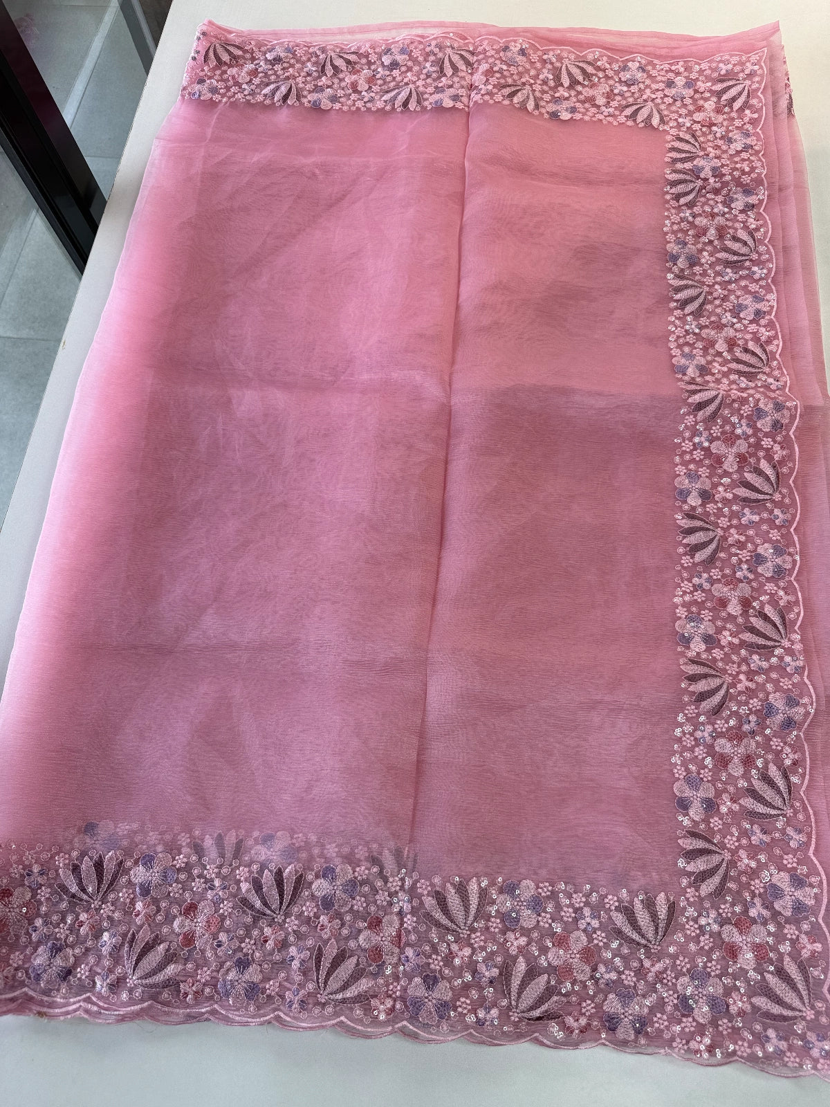 Muwsam Crush Saree/ CW300