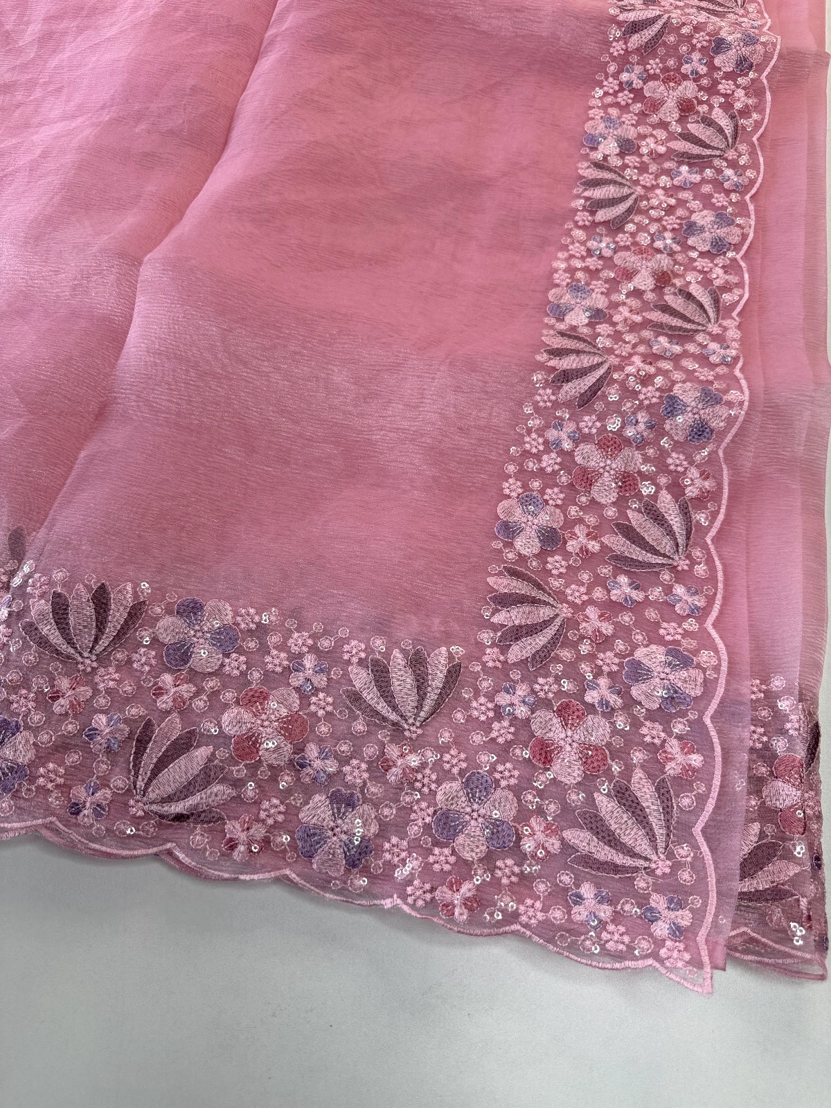 Muwsam Crush Saree/ CW300