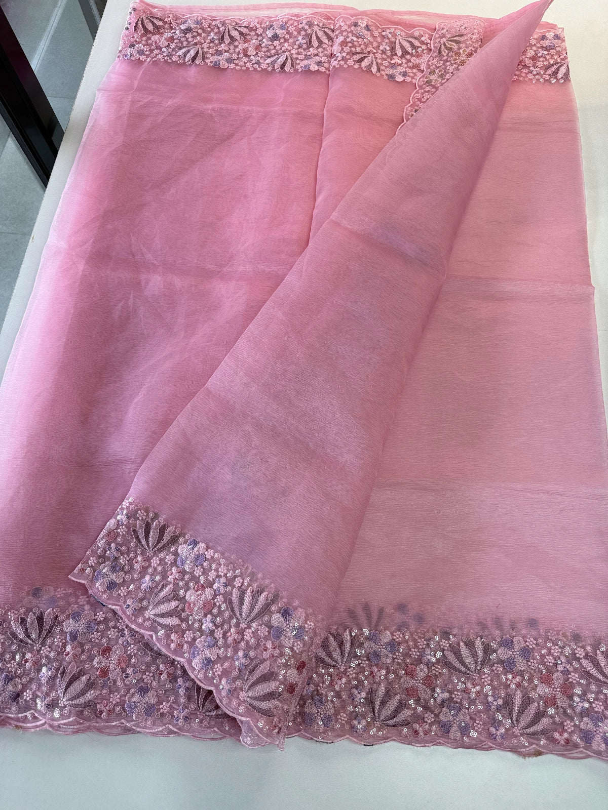 Muwsam Crush Saree/ CW300