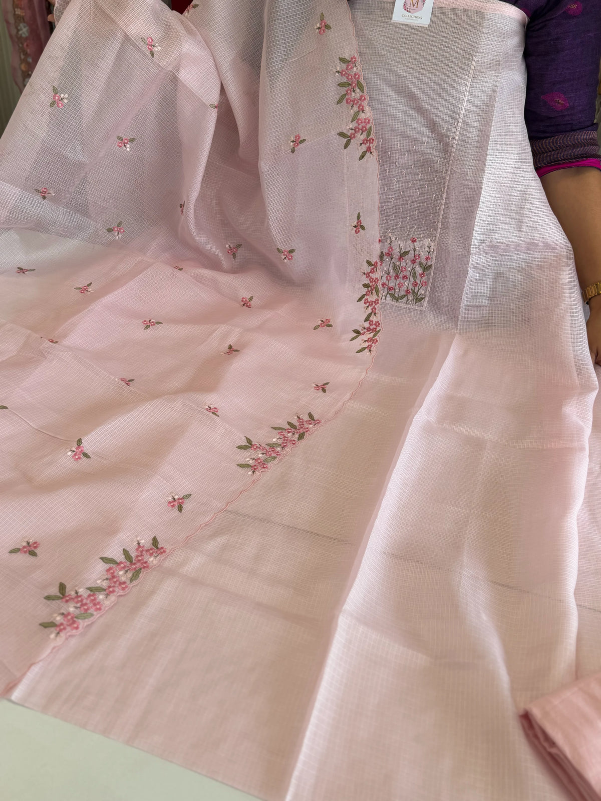 Silky Kotta unstitched salwar set / U5624
