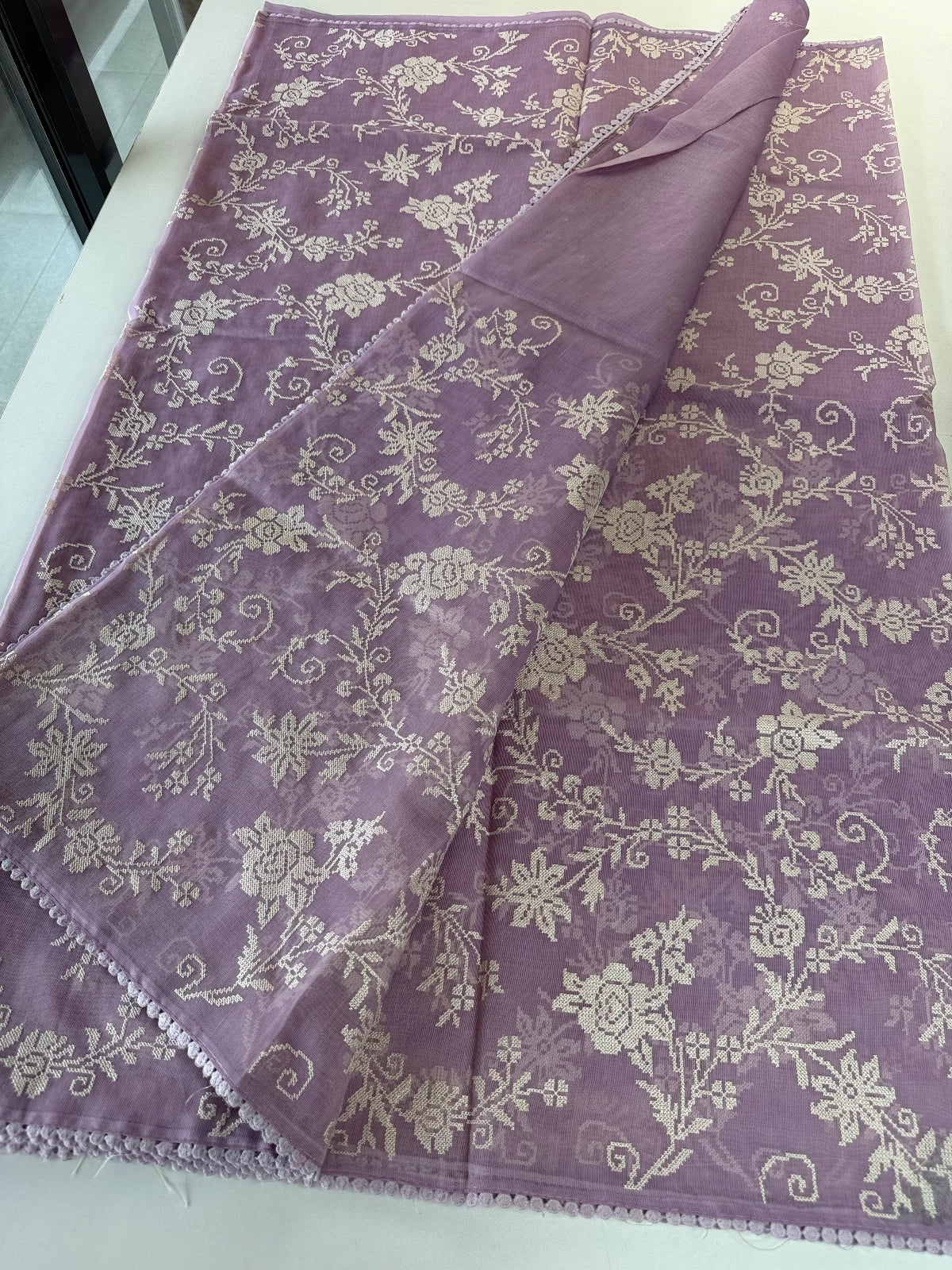 Chanderi Organza Blend Saree/ MC285