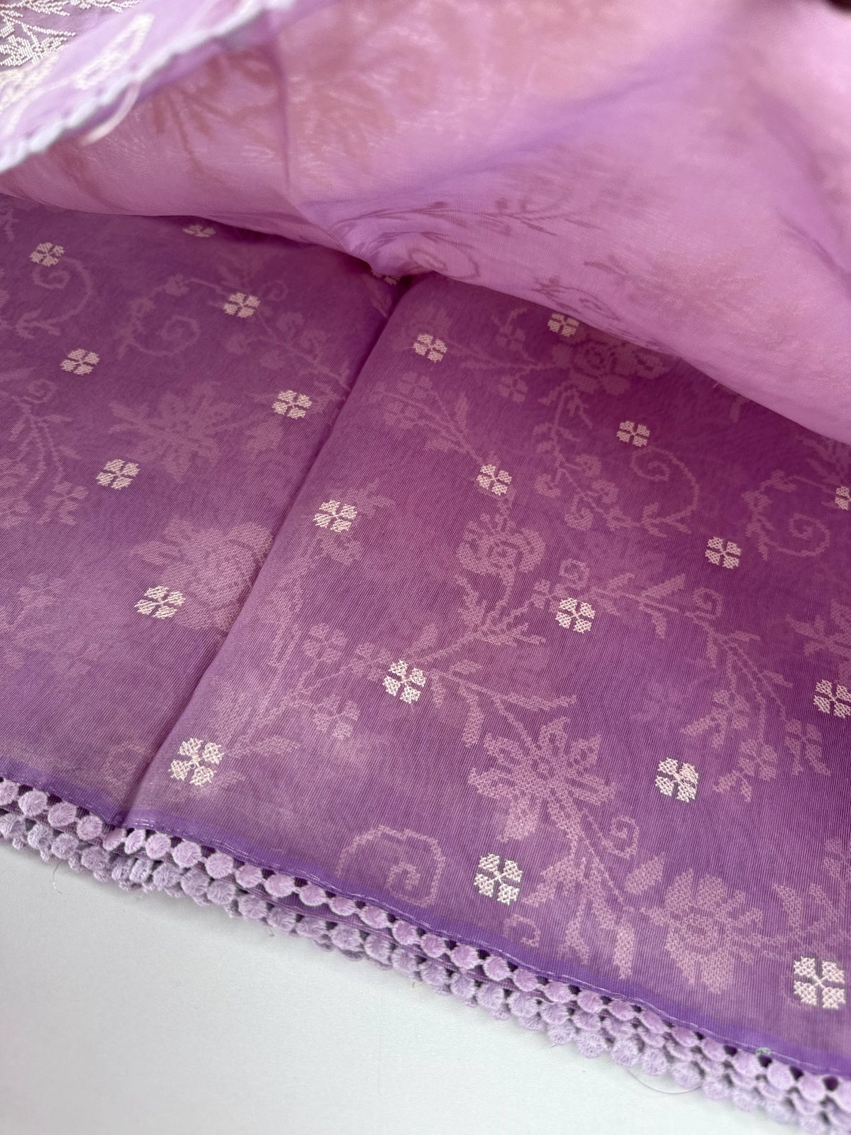 Chanderi Organza Blend Saree/ MC285