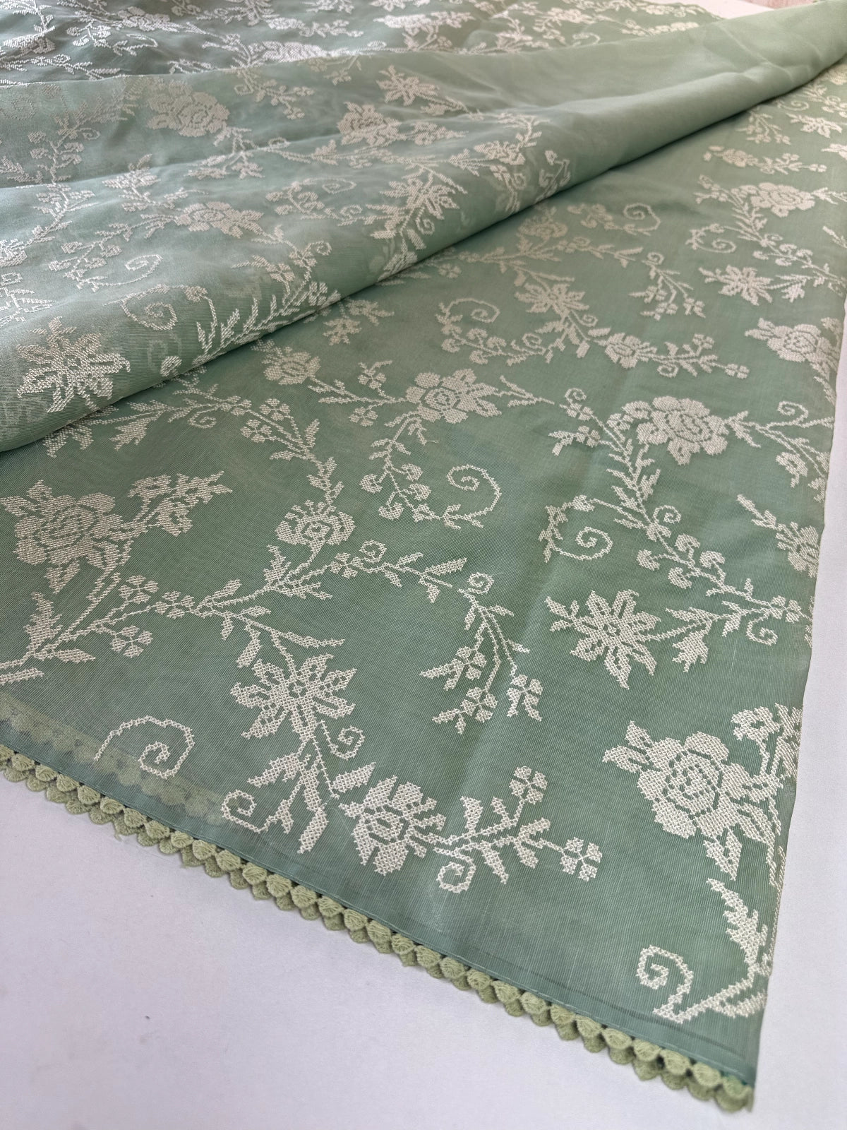 Chanderi Organza Blend Saree/ MC285