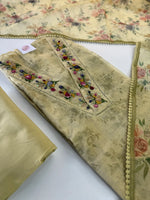 Net Kotta unstitched salwar set / U4360