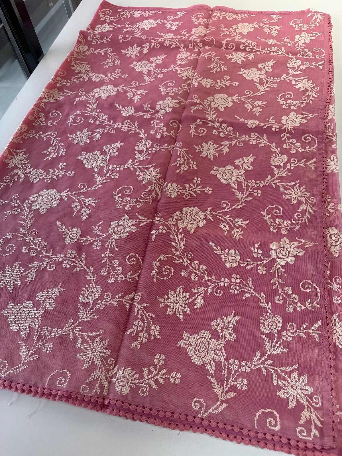 Chanderi Organza Blend Saree/ MC285