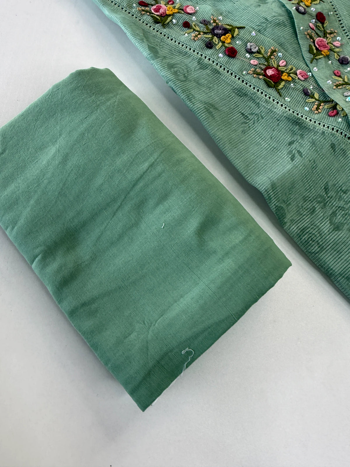 Net Kotta unstitched salwar set / U4360
