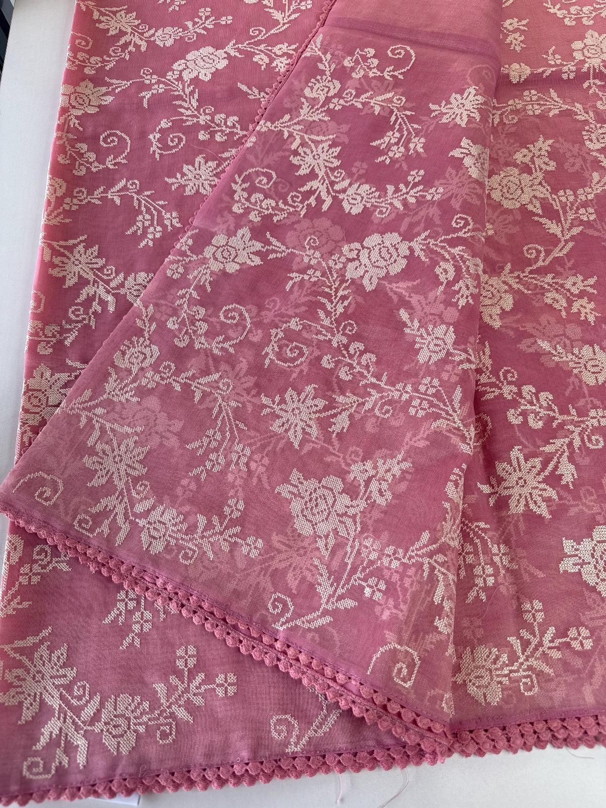 Chanderi Organza Blend Saree/ MC285