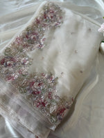 Premium Glass organza Saree/AP173