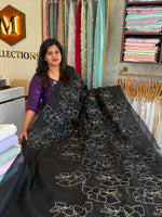 Foam crush Saree/ CW714