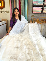 Foam crush Saree/ CW714