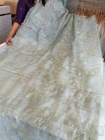 Foam crush Saree/ CW714