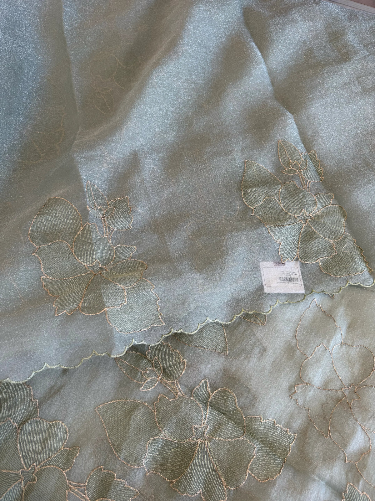 Foam crush Saree/ CW714