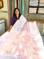 Foam crush Saree/ CW714
