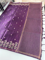 Soft Semi Tussar Saree/ D139