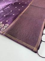 Soft Semi Tussar Saree/ D139