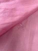 Glass organza saree/ AM109