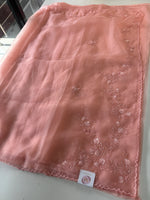Glass organza saree/ AM109
