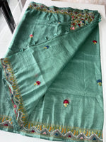 Crushed Crape Saree / KJ14