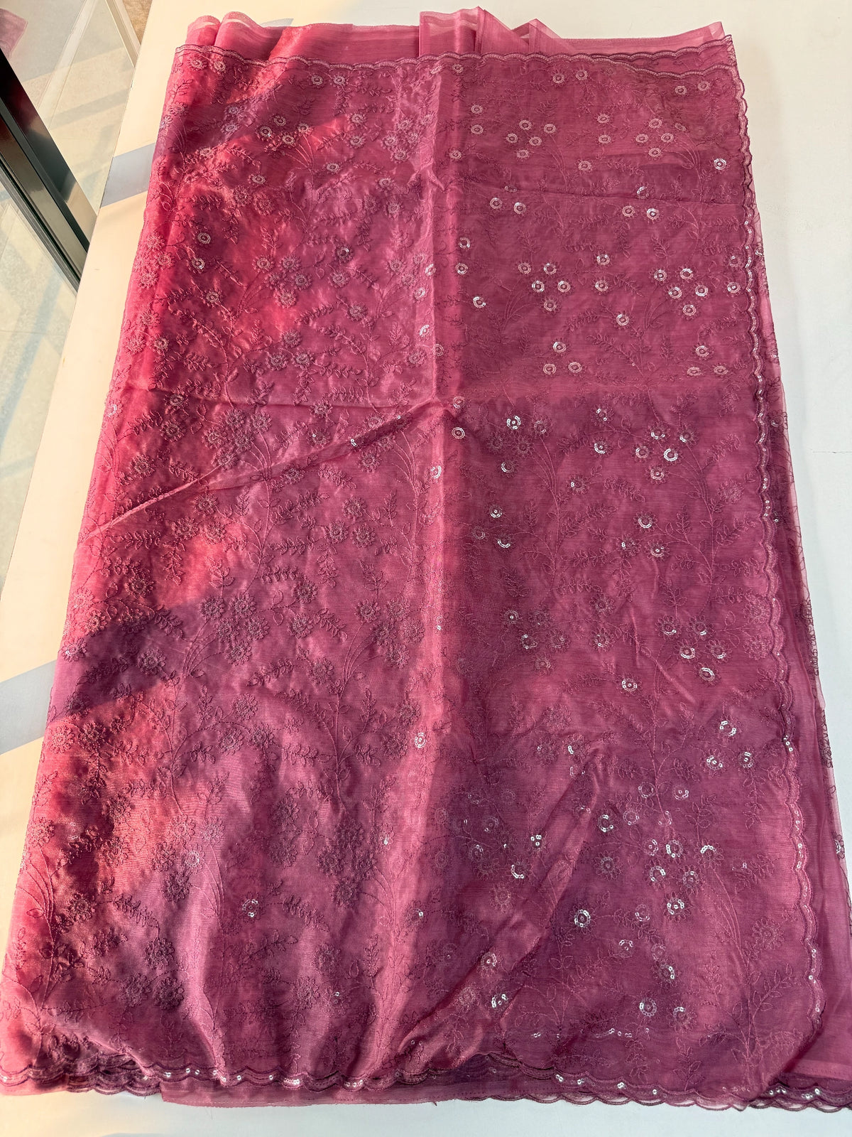 Soft Organza saree /CW239