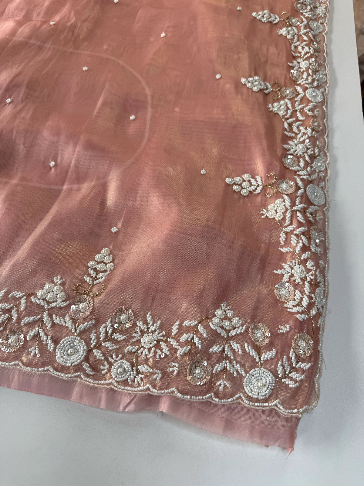 Tissue Organza Saree/ SA001