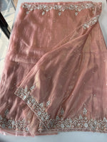 Tissue Organza Saree/ SA001