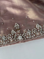 Tissue Organza Saree/ SA001