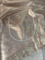 Tissue Organza Saree/ SA001