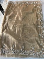 Tissue Organza Saree/ SA001