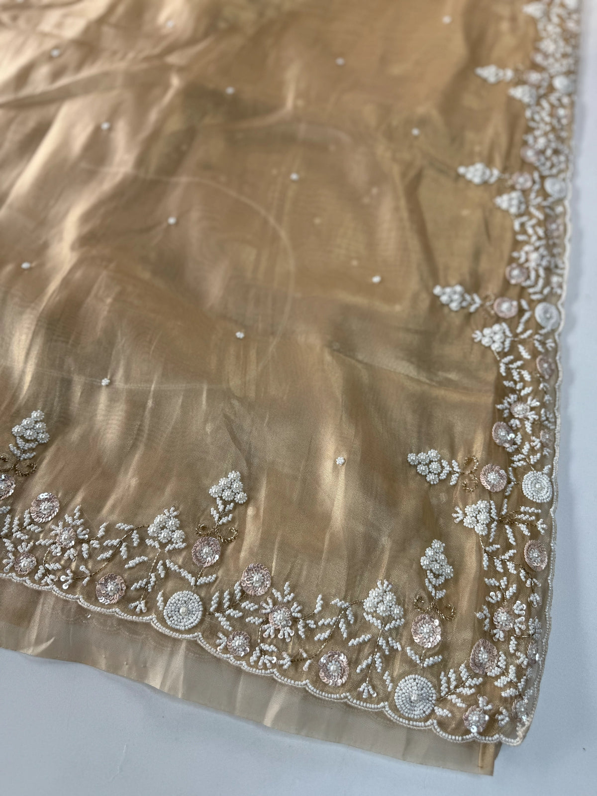 Tissue Organza Saree/ SA001