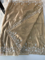 Tissue Organza Saree/ SA001