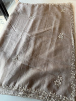 Platinum Crushed Crape / HM84