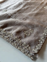 Platinum Crushed Crape / HM84