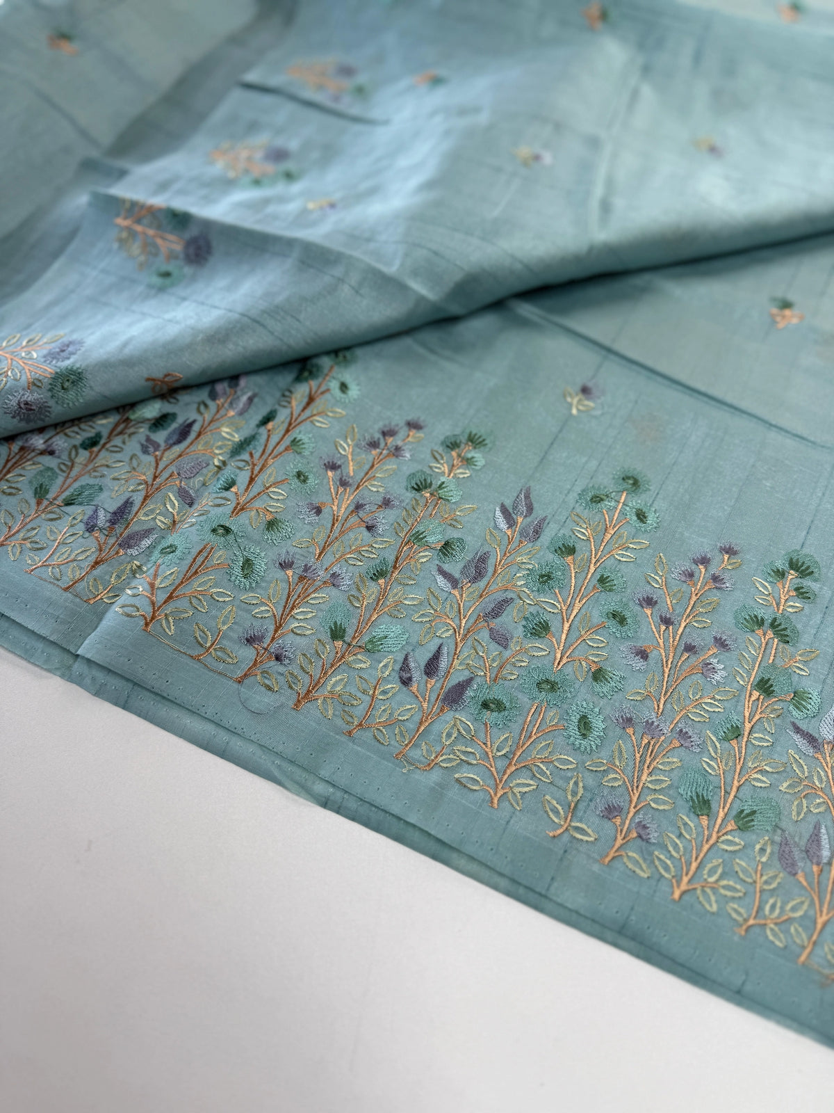 Slub silk saree (A) /5119