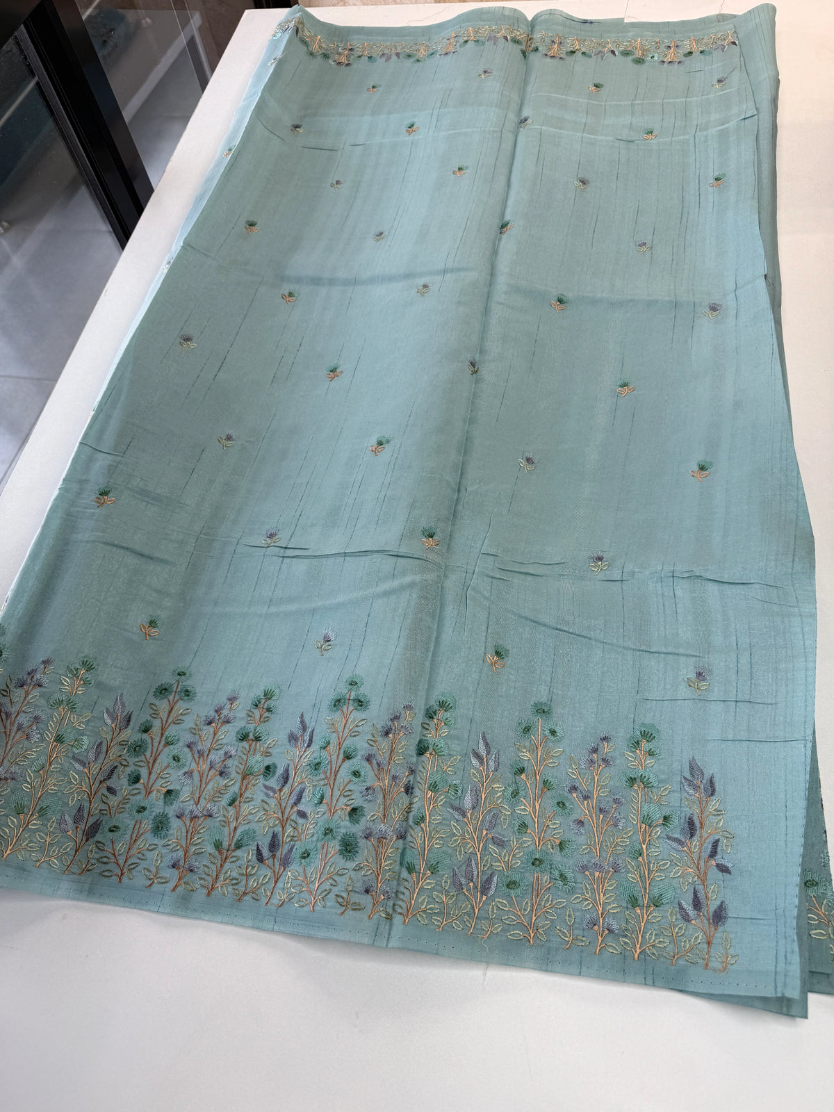 Slub silk saree (A) /5119