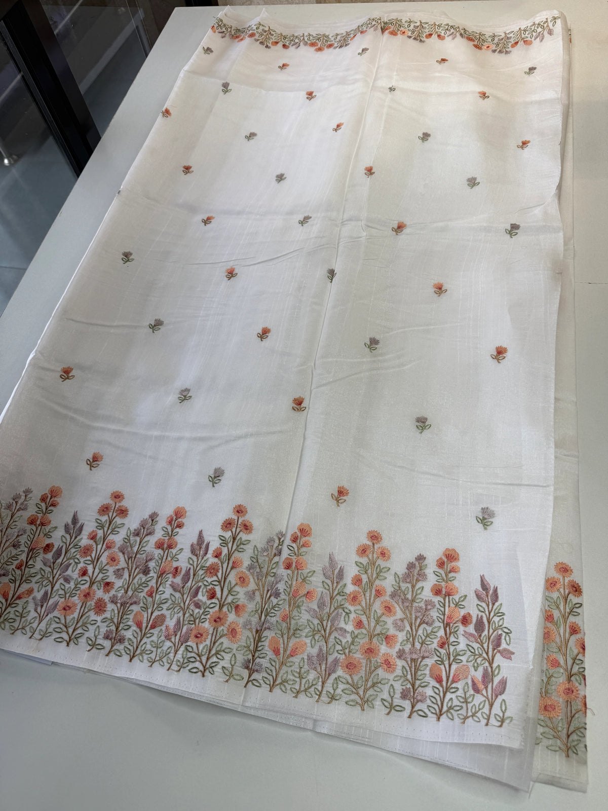 Slub silk saree (A) /5119